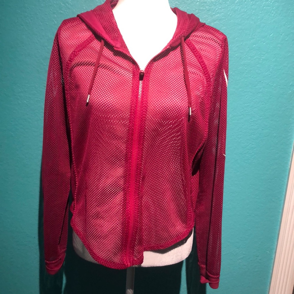 Nike dri fit mess jacket large